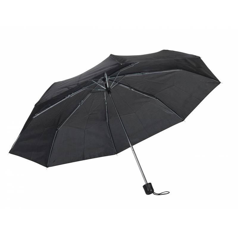 Skladací dáždnik, čierna